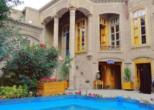 معماری جالب خانه‌ ای در مشهد