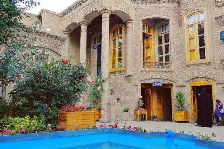 معماری جالب خانه‌ ای در مشهد