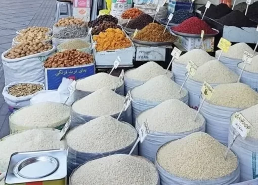 بازار برنج در تب گرانی