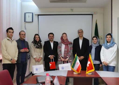 بازدید هیئت دیپلماتیک سفارت سوئیس از دانشگاه صنعتی شریف