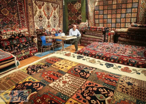 صادرات فرش ایران در کف تاریخی