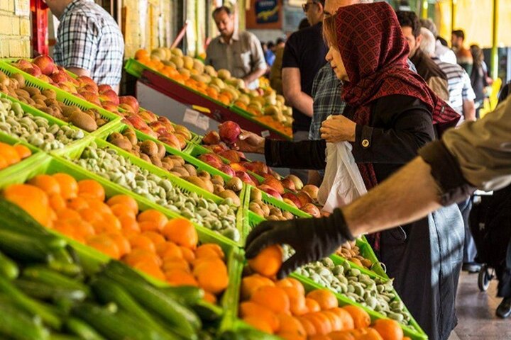قیمت انواع میوه و سبزی در بازار داخل