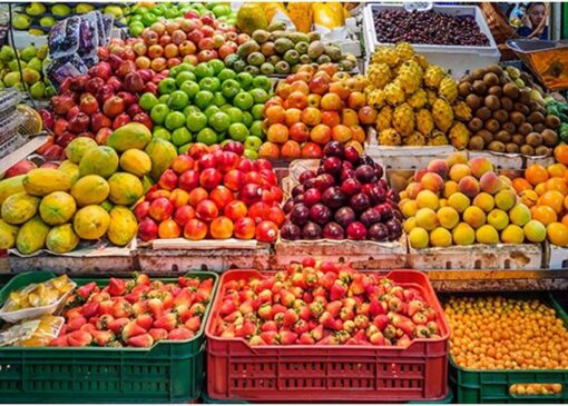 قیمت انواع میوه و سبزی در بازار داخل